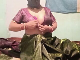 Sexo musulmán con sari