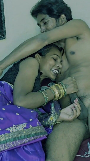 Memorable moment from "Neighbor bhabi wants foreplay, romance and strenuous sex with a young boy."