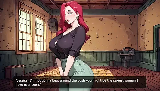 Рыжая Ai Jessica, визуальный роман, оригинал