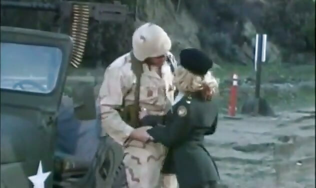 Blond Nympho Officer Gets Her Wet Pink Pussy Licked and Fucked