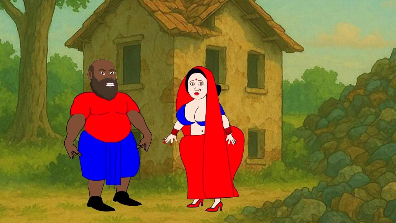 Část 3 velký zadek Sushila velmi tvrdě ošukaná bbc ganpat