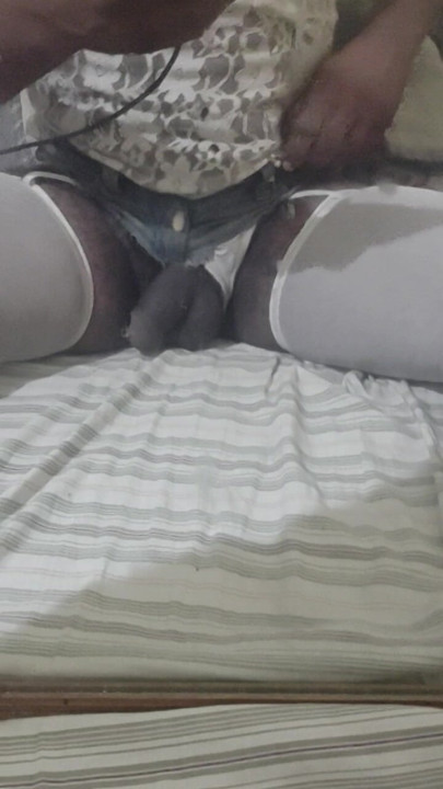 Babe Hot hairy thick cock