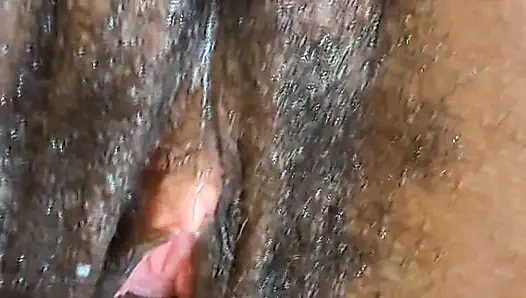 My neighbor fingered me before Missionary fuck! Look at my pretty pussy