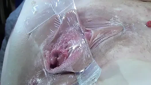 1 menjilati vagina menyebar jauh dari sangat dekat