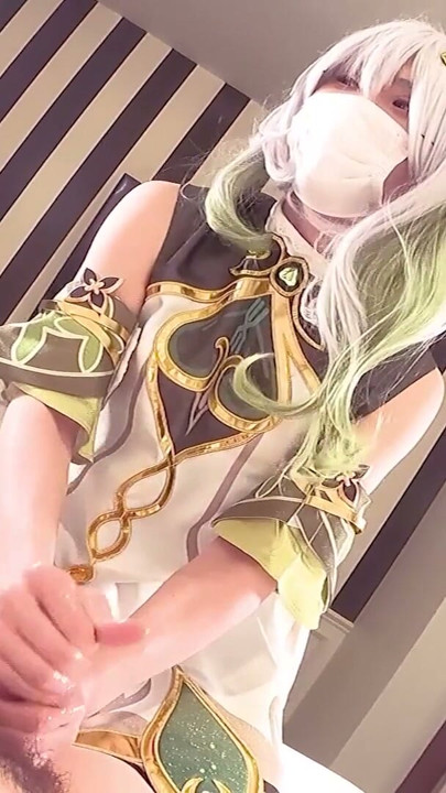 Genshin Impact, Cute Ladyboy Cosplayer get Fucked, Nahida Cosplay Kawaii Japanese Crossdresser part.2 | Clip 1