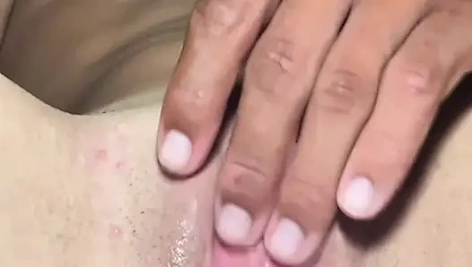 I made her cum hot and then I ate that pink pussy