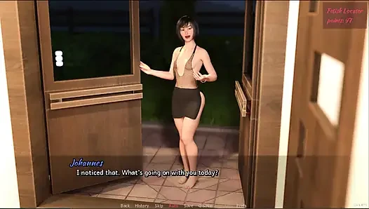 Fetish locator #10 - Johannes dressed as a crook and fucked Ju, Johannes played with Squizzle's pussy in the shower