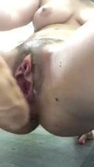 Wife loves her huge dildo