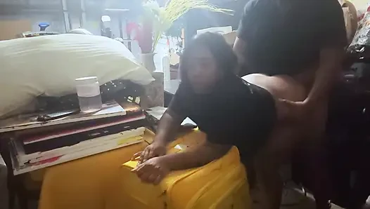 Buss her down in the Garage