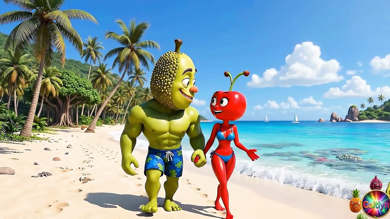 Episode 4 – Cute Pineapple Girl and Sweet Avocado Man Sharing Gentle Tropical Moments AI Hentai