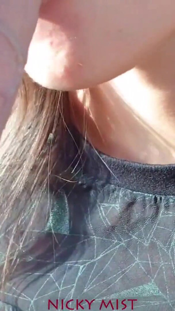 Powerful moment from "After blowjob he cums in my panties and I wear them"