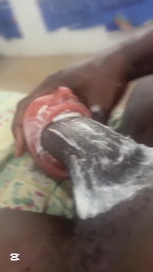 How a College Guy Stretchs That Poor Toy with His BBC Part 2