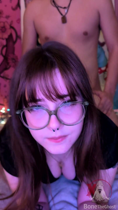 18 Cute Nerdy PAWG Is Horny Doggystyle and a Facial | Clip 1