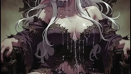 Verführerische nekromantin elf, anime