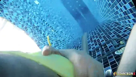 JohnTronX - Underwater sex with a gorgeous big-booty Thai amateur