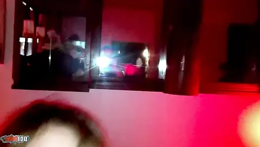 European Babe Charlotte De Castille Anal & Blowjob Party Action on Sofa