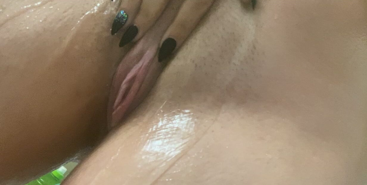 touching myself while showering😛