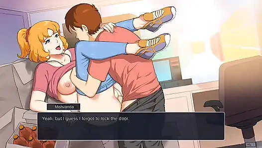 Бойфренд и подруга занимаются по-быстрячке