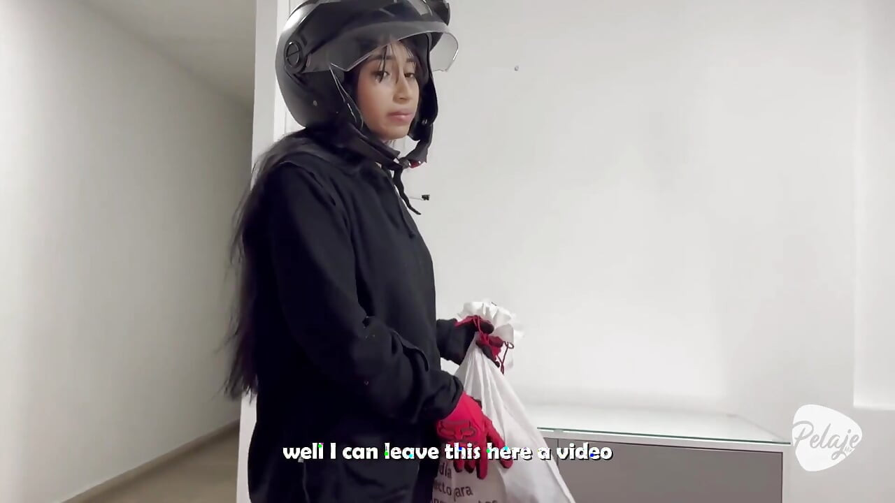 A Delivery Girl Goes to the Wrong Address and Ends up Getting Fucked by the Wrong Customer