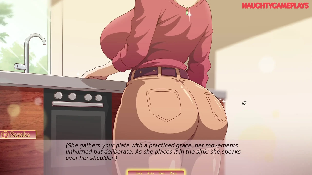Sayaka My Naughty Milf Neighbor By Erebeta - Sexy Big Tits Stepmom Enjoying HOT SEX With Her New Neighbor
