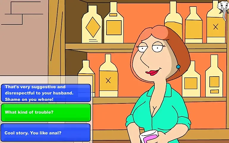 Griffin - Lois Griffin entrando em sexo com problemas cartoon por Misskitty2k