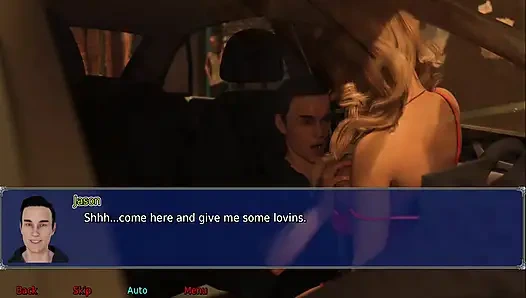 Istri kantor #24 - stacy dientot sama pria-pria di kantor... Jason menyetubuhi stacy di dalam mobil dan orang asing bergabung.