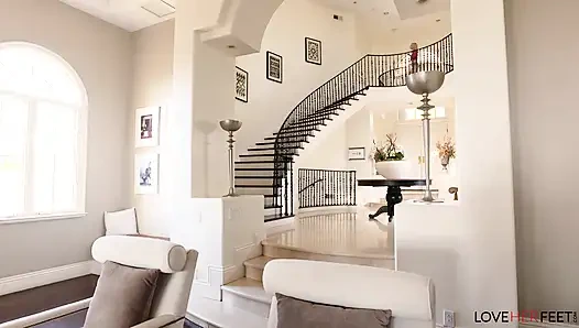 Ich weiß, dass du meine kleinen füße willst