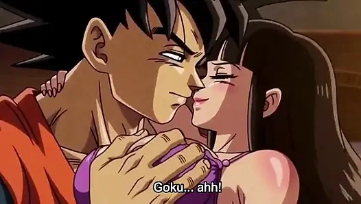 Goku seduce his pregnant wife for doing anal first time