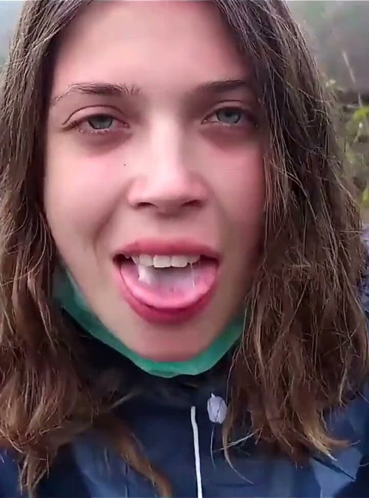 The Riskiest Public Blowjob in the World on Top of an Active Bali Volcano - POV