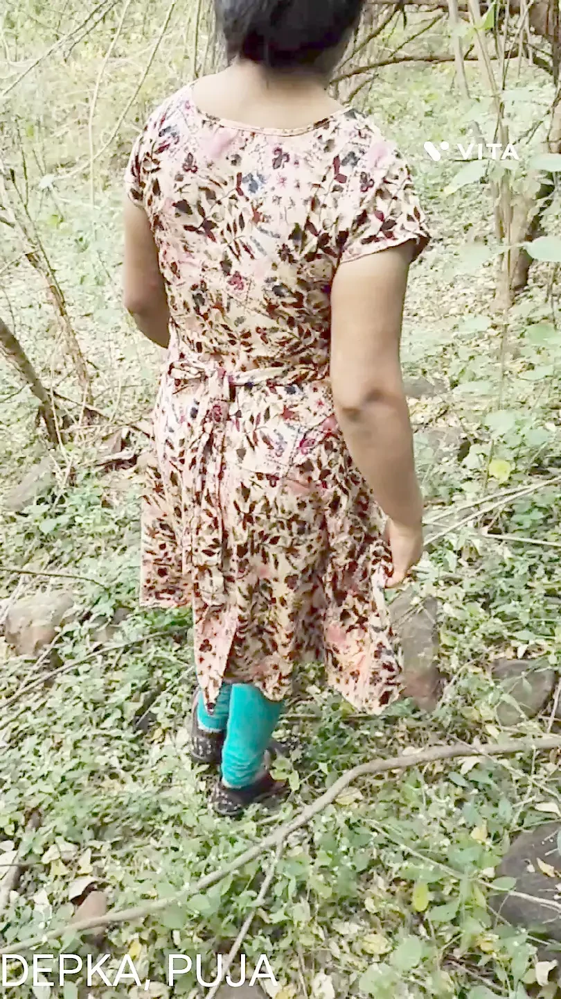 Marathi Sali ko jagal me choda