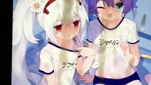 Bukkake sop cirit ve laffey (azur yolu)