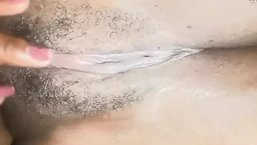 Playing with Her Pussy