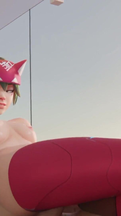 Overwatch - Kiriko's Big Anal Day (Animation with Sound) | Clip 1