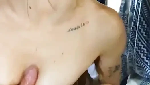 Asmr sepong kontol sampai tenggorokan dan pantatnya ditampar