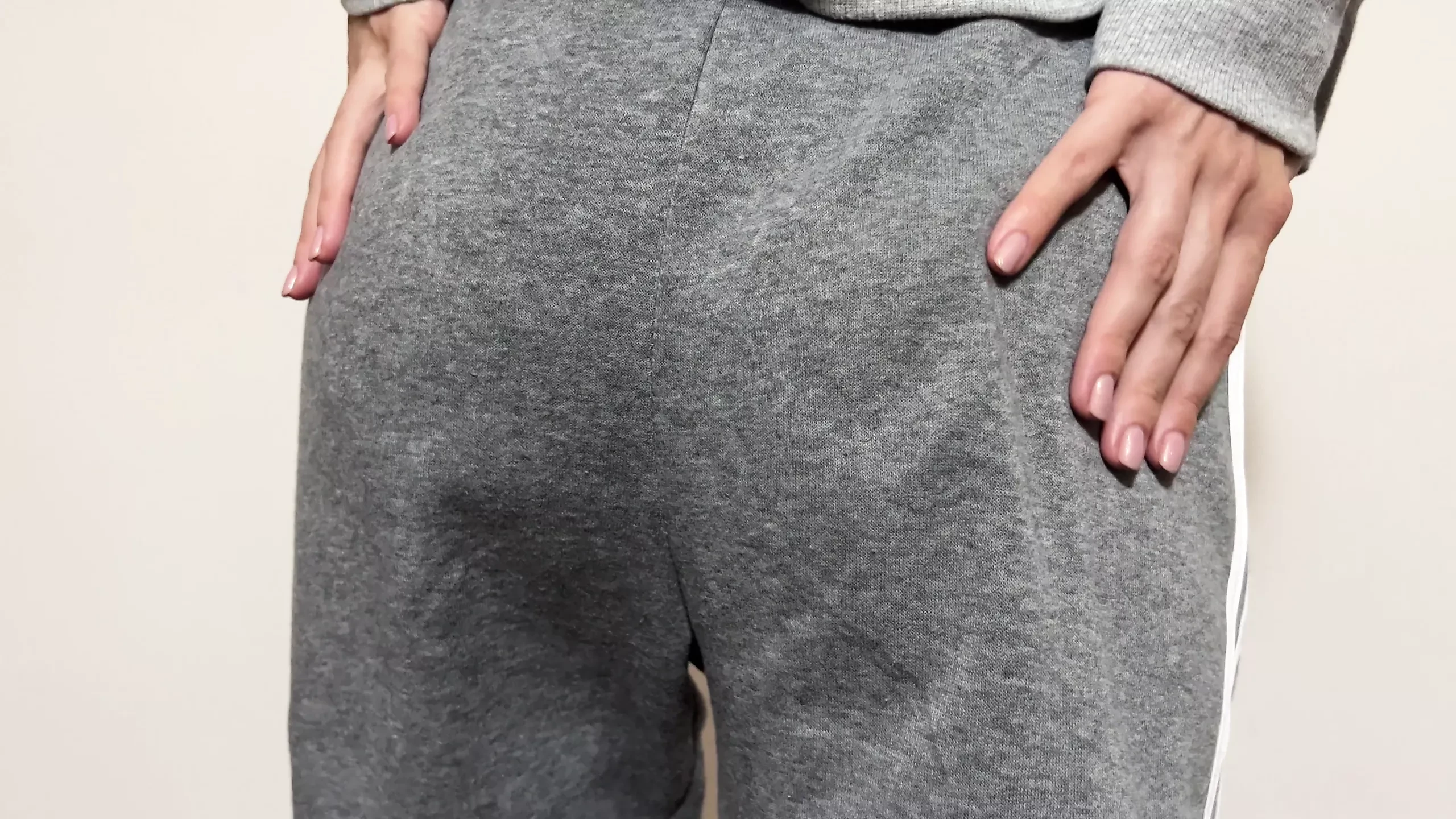 Stepbrother cums in my panties and I will wear them at the gym