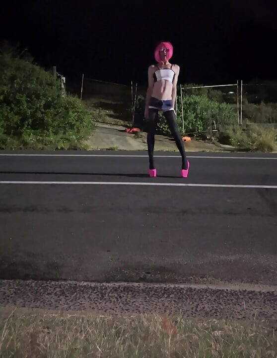 Travesuras de medianoche al aire libre