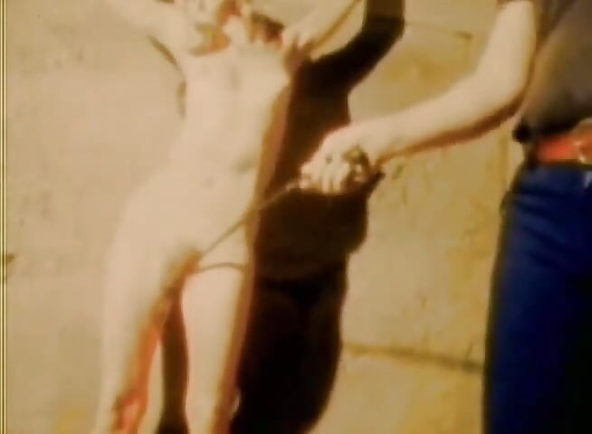 Vintage BDSM Dungeon Classic with Bound Retro Submissives