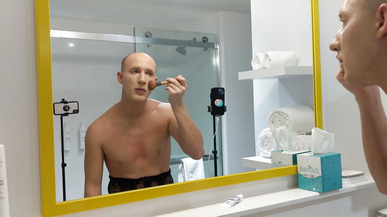 Crossdressing Makeover Transformation