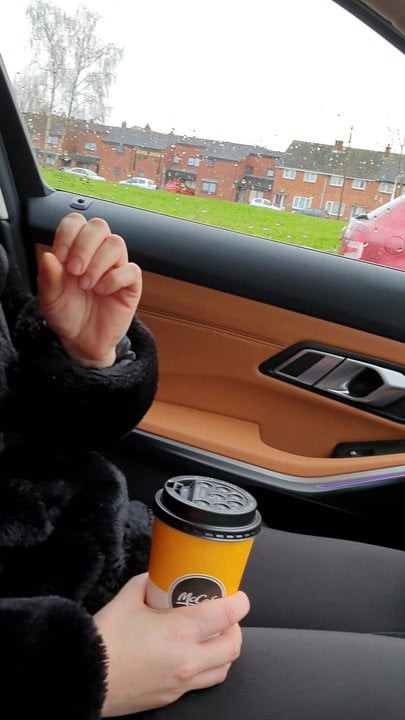 Stepmom caught fucking in the New BMW 3 series