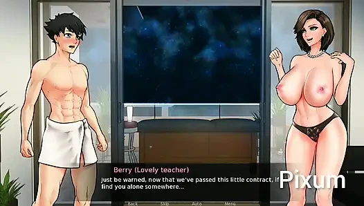 Seks sama guruku yang cantik bagian 1 text story dan video animasi