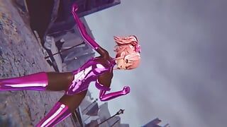MMD R-18, anime, filles, danse sexy, clip 202