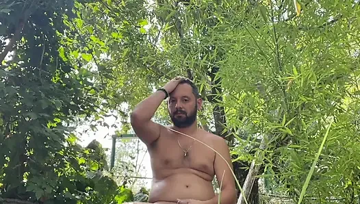 Boy in the woods