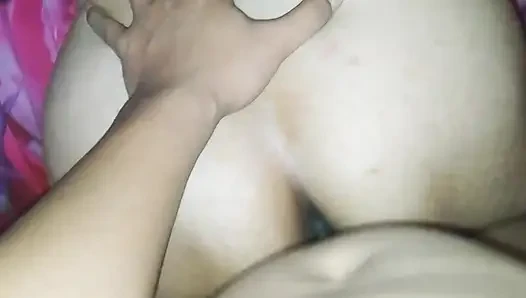 Crot 2 times on my mother-in-law's ass