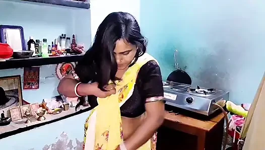 Pussy sealed ass" Komal's husband is very sexy wearing a cleansing jeans top.
