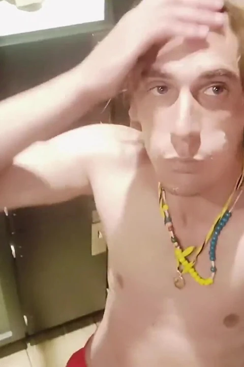 Handsome Young Man Looking for the Perfect Butt