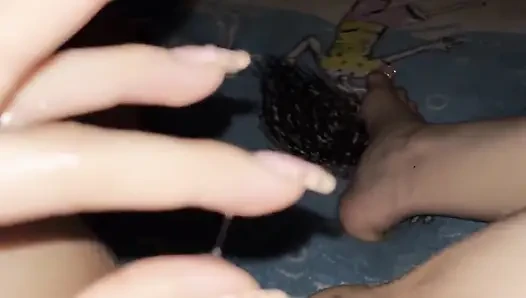 Desperate for Cock, She Has to Masturbate