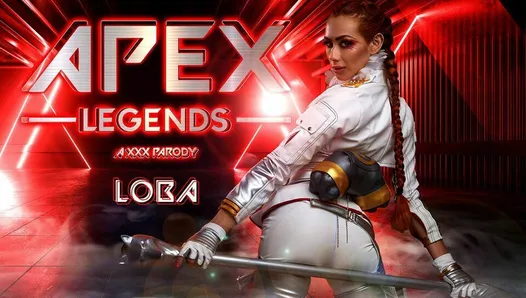 Грязная латина Veronica Leal в виде Apex Legends, Loba получает анальный трах в порно видео