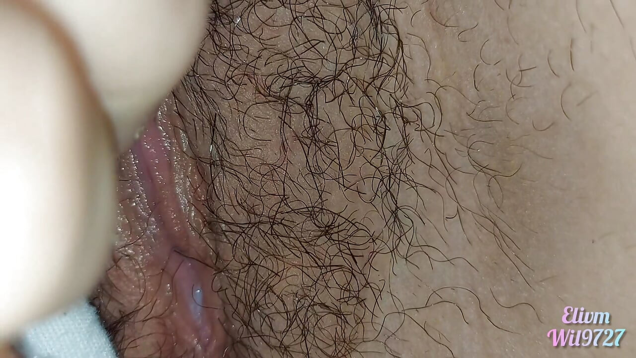 Playing with my pussy with my neighbor's stepsister