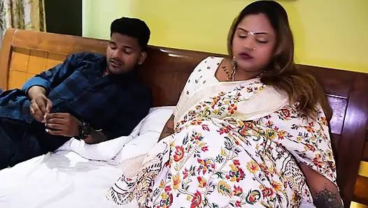 BHABI TEACHES HER DEBORJI HOW TO FUCKED HARD AND STAY LONG TIME, HARDCORE SEX