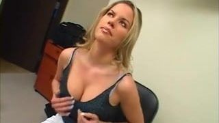 Blonde Gets Injected With BBC